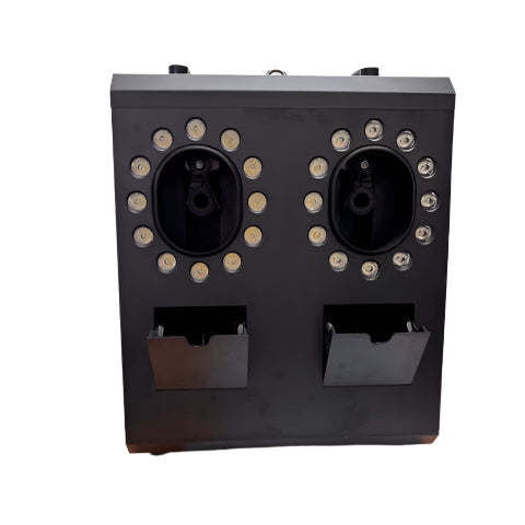 LED Double Output bubble machine