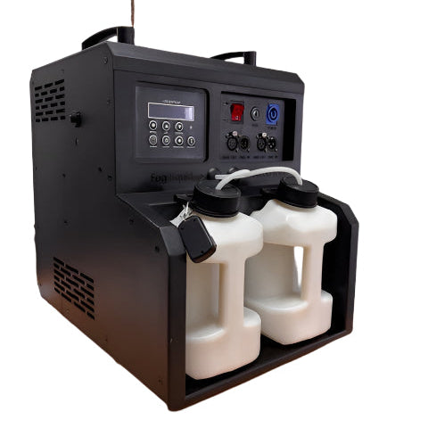 LED Double Output bubble machine